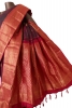 Traditional Contrast Wedding South Silk Saree